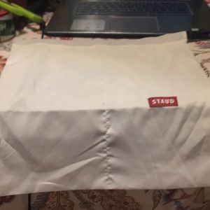 Staud shoe  / dust bag ivory